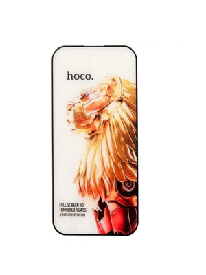 Защитное стекло Hoco G10 HD для Apple Iphone 16 Plus (полная проклейка)