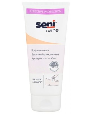 Защитный крем для тела Seni Care с оксидом цинка, 200 мл