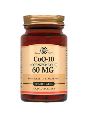 БАД Solgar Коэнзим Q-10 60 мг (капсулы), 30 шт