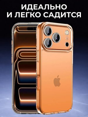 Чехол-накладка для Apple Iphone 17 Pro (силикон) прозрачный 