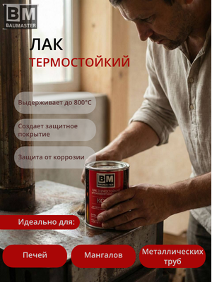 Лак термостойкий КО-85 кремнийорганический, 0,8 кг