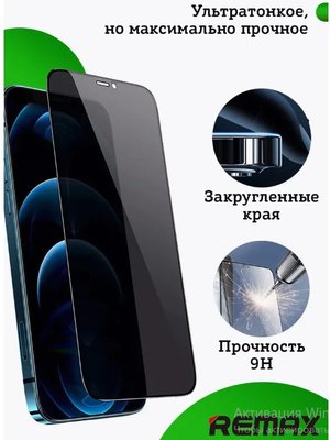 Защитное стекло Remax Medicine для Apple Iphone 15 / Iphone 16 (антишпион) купить на CrossVill