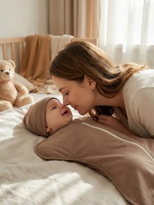 Пеленка-кокон для новорожденных на молнии хлопковая, спальный мешок конверт для сна малышей BAZARNA купить на CrossVill