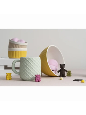 	Миска Liberty Jones Marshmallow, 850 мл лимонная купить на CrossVill