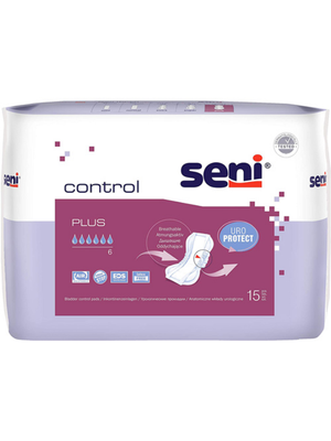 Прокладки урологические Seni Control Plus, 15 шт