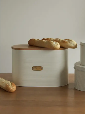 Хлебница Smart Solutions Irmel 33х18х19 см молочная