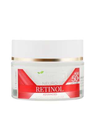 Подтягивающий крем дневной/ночной Bielenda Neuro Retinol против морщин 50+, 50 мл