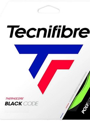 Струна для тенниса Tecnifibre Black Code цвет салатовый