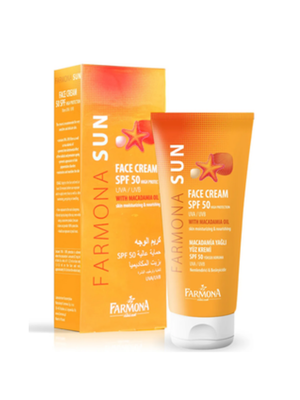 Крем для лица Farmona Sun с маслом макадамии SPF 50, 50 мл