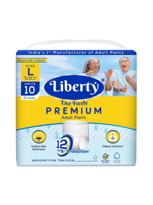 Подгузники-трусики для взрослых Liberty Adult Pants Premium Pants Large объем талии 75-140см