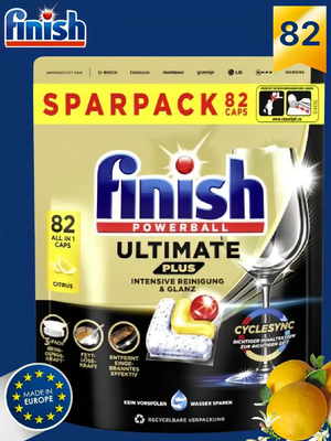 Капсулы для посудомоечных машин Finish Ultimate Plus Citrus 82 шт.