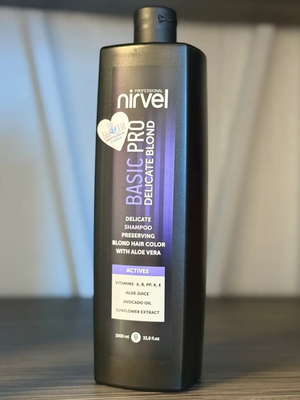 Шампунь для сохранения цвета блонд Nirvel Professional Delicate Blond 1000 мл