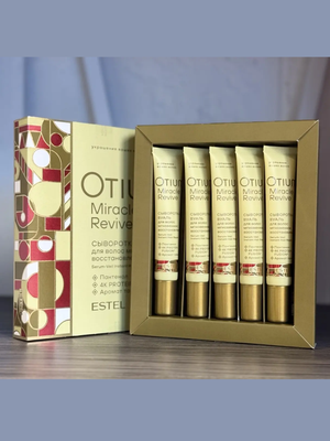 Сыворотка для волос восстанавливающая Мгновенное восстановление Estel Otium Miracle Revive 5х20 мл