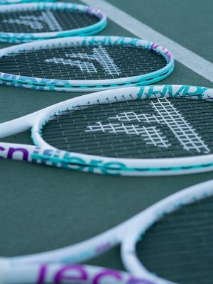 Детская теннисная ракетка Tecnifibre Tempo Iga 19, Tecnifibre Tempo 19; ракетка 166 г; теннисная ракетка для начинающих; ракетка Ига Свентек