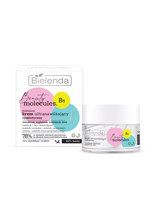 Молекулярно-синбиотик ультраувлажняющий крем Bielenda Beauty Moleculas, 50 мл