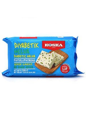 Диабетическая кунжутная халва Koska с фисташками, 200 гр