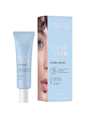 Крем для лица Bielenda Good Skin Hydra Boost сильно увлажняющий с гиалуроновой кислотой, трегалозой, трипептидами, 50 мл