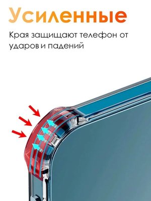  Чехол-накладка для Apple Iphone 17 Pro Max (силикон) прозрачный 