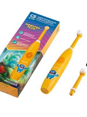 Электрическая зубная щетка для детей CS Medica/Сиэс Медика KIDS CS-464-P