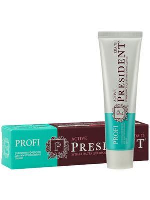 Зубная паста PresiDENT Profi Active, 50 г