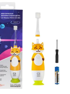 Электрическая зубная щетка для детей CS Medica/Сиэс Медика KIDS CS-360
