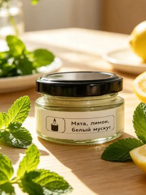 Ароматические свечи подарочный набор 3 штуки