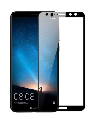 Защитное стекло для Huawei Mate 10 lite / RNE-L21 ( 9D с полной проклейкой)