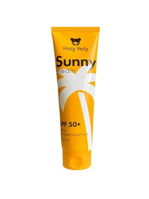 Солнцезащитный крем Holly Polly для лица и тела Sunny SPF 50+, 200 мл