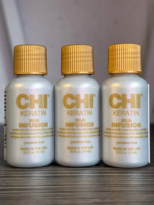 Сыворотка для волос Chi Keratin 3 шт по 15 мл