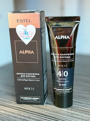 Краска-камуфляж для бороды 4.0 шатен ESTEL ALPHA PRO (40 мл) купить на CrossVill
