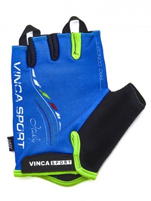 Велоперчатки Vinca sport VG 934 blue italy