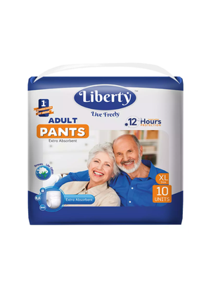 Подгузники-трусики для взрослых Liberty Adult Pants Premium Pants Extra Large объем талии 96-165см
