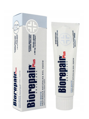 Зубная паста BioRepair Plus/Биорепейр Плюс PRO White Отбеливание, 75 г