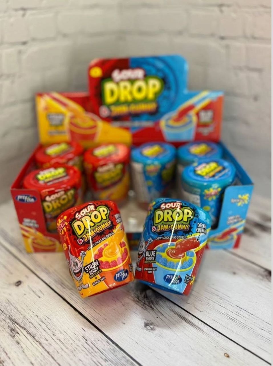  Набор кондитерский (конфеты желейные и гель кондитерский) "Sour Drop" купить на Cross Vill